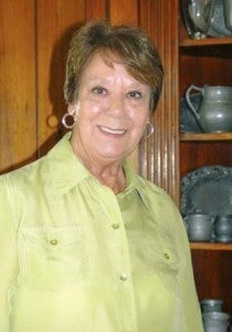 Gail Camp, shown her at her home in Sebrell, is involved in history projects and enjoys delving into her own family's history. -- Merle Monahan | Tidewater News