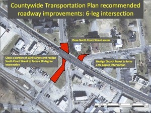 6-leg intersection plans