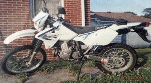 Missing motorcycle