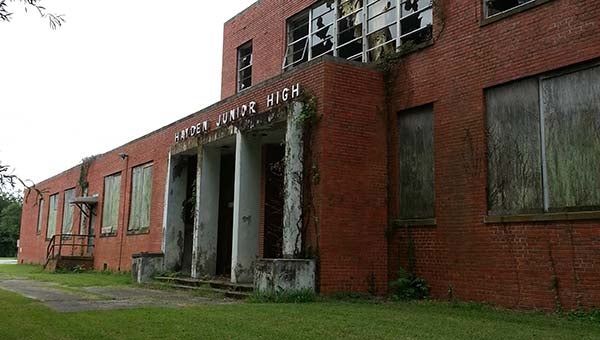 Hayden Junior High School was abandoned many years ago, but will undergo a transformation through Senior Services of Southeastern Virginia. -- SIDNEY MOORE | TIDEWATER NEWS