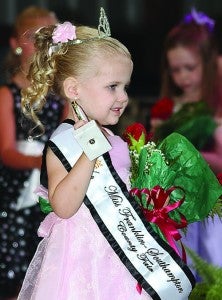 Elana Raiford, 3, of Courtland, was the winner of the Wee Category.