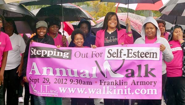Walk in It Inc. is sponsoring its second annual Self-Esteem Walk Rally Saturday at 9 a.m. at J.P. King Middle School. -- SUBMITTED