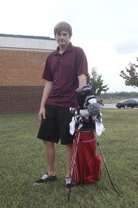 Brandon Munford finished his season golfing for Southampton High School with a 10th-place effort in the state tournament. -- CAIN MADDEN | TIDEWATER NEWS