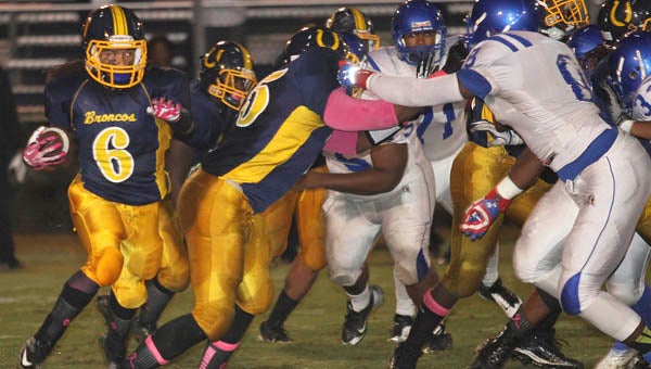 Marcus Stephens rushed for 108 yards. -- FRANK DAVIS | TIDEWATER NEWS