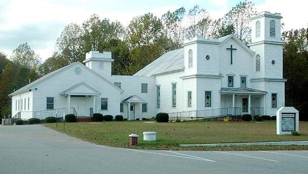 Gilfield Baptist Church in Ivor is the oldest African-American church in Southampton County. The congregation is celebrating the church’s 150th anniversary, and plans a service on Sunday, Nov. 17. -- MERLE MONAHAN | TIDEWATER NEWS