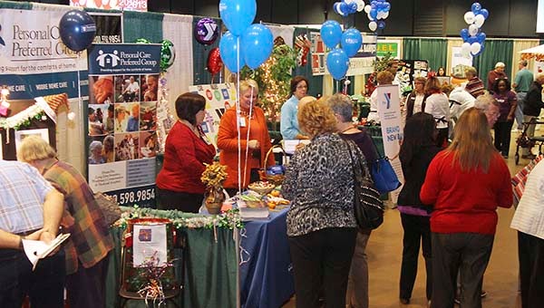 More than 50 vendors and approximately 600 people visited the 20th Franklin-Southampton Chamber of Commerce Business Expo. -- CAIN MADDEN | TIDEWATER NEWS