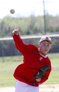 On April 1, Nash Warren pitched a no-hitter against the Greensville Eagles in his first start on the Southampton Indians varsity squad. -- CAIN MADDEN | TIDEWATER NEWS