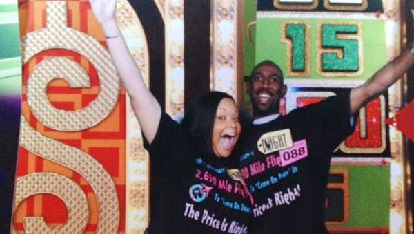 Jennell and Dwight Riddick experience the magic on “The Price is Right.” -- SUBMITTED