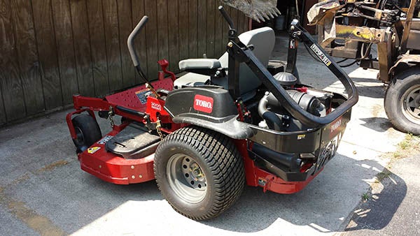 This mower is similar to the ones stolen in May from Walters Outdoor Power Equipment. -- SUBMITTED