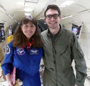 Astronaut Cady Coleman and William Archer -- SUBMITTED