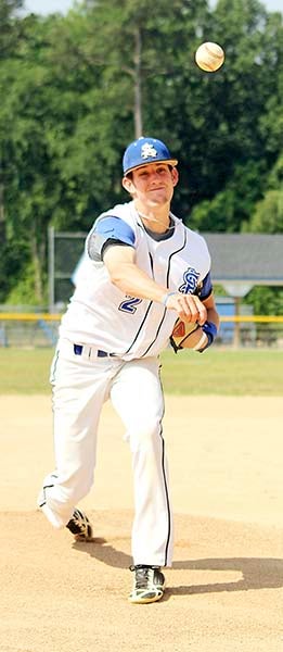 CAIN MADDEN | TIDEWATER NEWS Jacob Holland finished the season with an ERA under 1.00 and a batting average of around .430. He'll play college ball at Ferrum College for Coach Ryan Brittle, who’s from Wakefield.