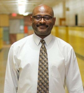 New Franklin High School Assistant Principal Allen Keels.  -- CAIN MADDEN | THE TIDEWATER NEWS