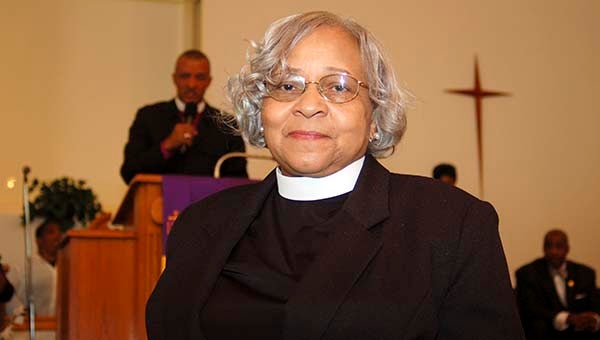 The Rev. Dr. Lillie A. Faison is not only Shiloh Missionary Baptist Church’s newest pastor, but she’s also the first female leader of the congregation. -- Merle Monahan | Tidewater News