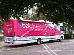 Belk’s Mobile Mammography Center will be in Franklin on Saturday, Oct. 4, to offer screenings. -- COURTESY | BELK