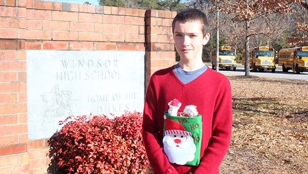 Windsor High School student Luke Denoncourt has been appointed to serve as a page in the Virginia House of Delegates during its 2015 session. The freshman is eager to learn more about politics, a career field he says he may like to pursue at some point. -- MATTHEW WARD | SUFFOLK NEWs HERALD