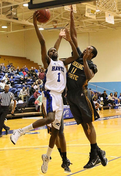 Josh Mellette led the Hawks in scoring with 14 points. Frank Davis | The Tidewater News