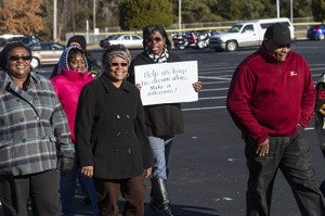 More than 100 people came out to celebrate Dr. King at Paul D. Camp Community College.
