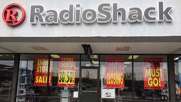 RadioShack in Franklin is among the numerous stores that will be closed. Last Thursday, the parent company announced it was filing for bankruptcy and Chapter 11 protection. -- Stephen H. Cowles | Tidewater News