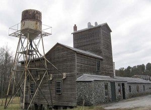 Johnson’s Mill in Sedley has been closed since 2006. The mill and a nearby home are for sale. -- FILE PHOTO