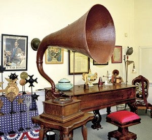 The music room is filled with record players, LP’s and posters from years gone by. -- COURTESY | TIM FLANAGAN
