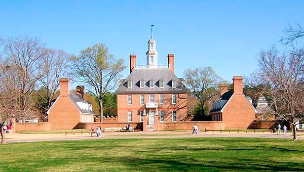 Andrew visited Colonial Williamsburg for the first time with his girlfriend, Kayla, in March 2013. Pictured is the Governor’s Palace, once the home of Patrick Henry and Thomas Jefferson. -- COURTESY