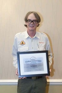 Jeff Turner’s book, “Tails of Moonpie and The Riverkeeper,” was awarded outstanding book by the Virginia Outdoor Writers Association. -- SUBMITTED