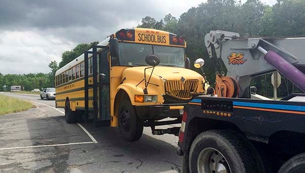 No children were on the bus at the time of the incident. Neither drivers were injured. -- Andrew Lind | Tidewater News