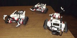 The students not only had to build these robots though, they also had to program them and learn to control them.  -- Rebecca Chappell | Tidewater News