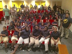 J.P. King Jr. Middle School’s summer school program, S.T.R.E.A.M., recently had its concluding ceremony. S.T.R.E.A.M. stands for Science, Technology, Reading, Engineering, Art, Math. -- Rebecca Chappell | Tidewater News