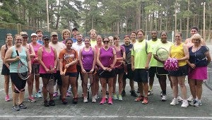 The Western Tidewater Tennis Association Tri-Level League at Cypress Cove Country Club. -- SUBMITTED