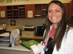 April Foster is the new medical director of the Western Tidewater Free Clinic. -- Tracy Agnew | Suffolk News-Herald