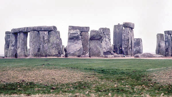 A view of Stonehenge from the northeast. -- SUBMITTED | ARCHIE HOWELL