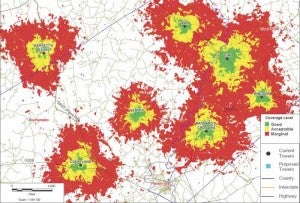 The Verizon Wireless tower to be built near Sedley will bring better data coverage in the center of Southampton County. -- Courtesy | Verizon