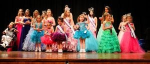 These are the contestants for the premiere Little Miss Franklin/Southampton Relay For Life Pageant. Money raised from the event in Franklin High School is dedicated to the American Cancer Society for research.
