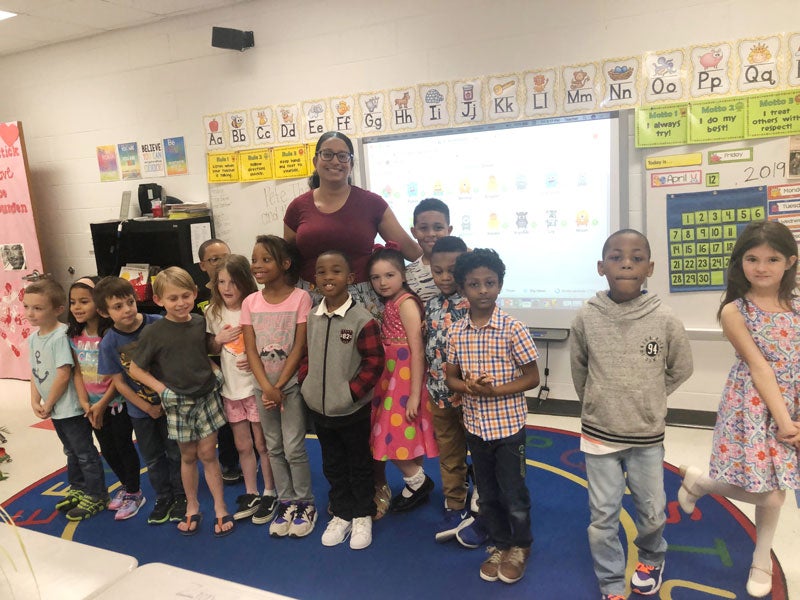 laura ellsworth teacher of the year riverdale elementary school 2019