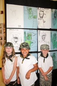 carrsville elementary first grade expo military