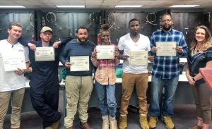 july fast track welding students