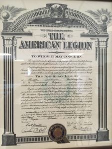 american legion charter