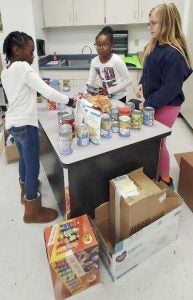 nottoway elementary food drive