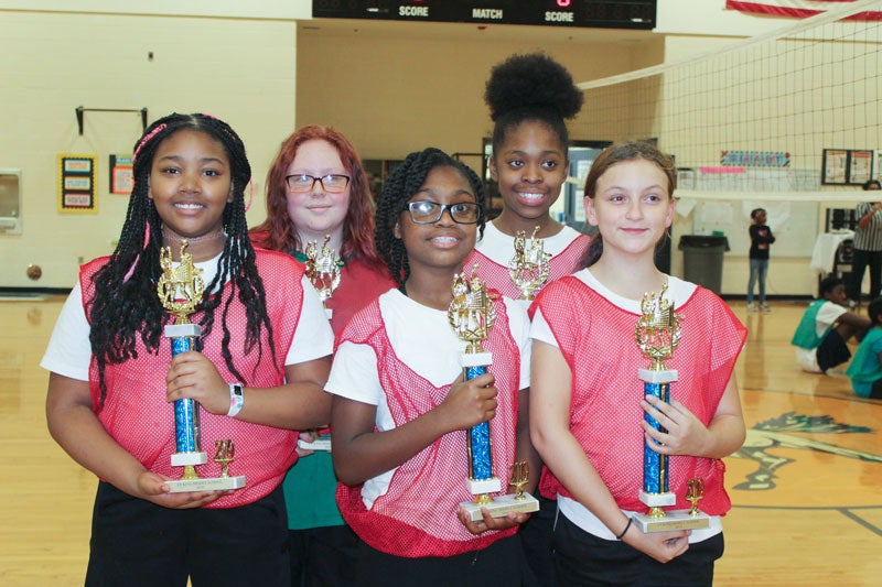 j.p. king jr. middle school mustangs volleyball